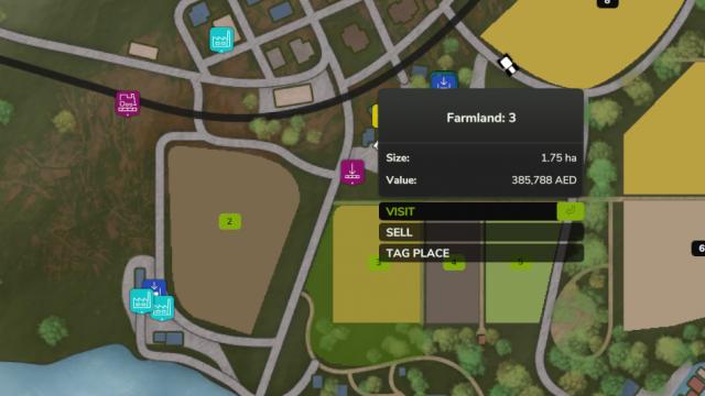 Currency Selector for Farming Simulator 25