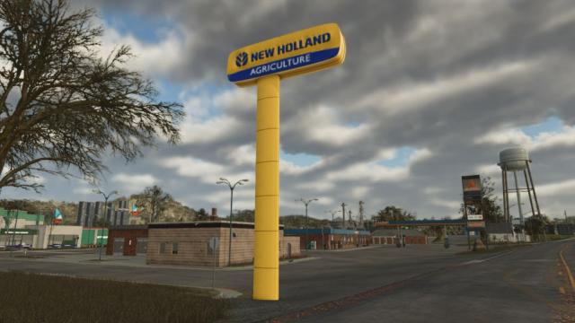 New Holland Dealer Signboard