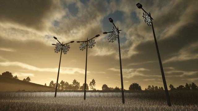 Modern Christmas Floor Lamp Pack
