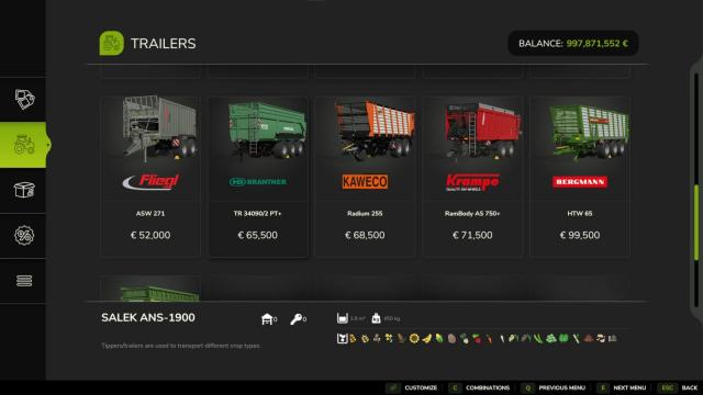 Shop Sorting for Farming Simulator 25