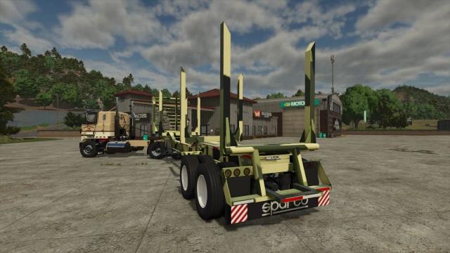 FT40 Wood Trailer for Farming Simulator 25