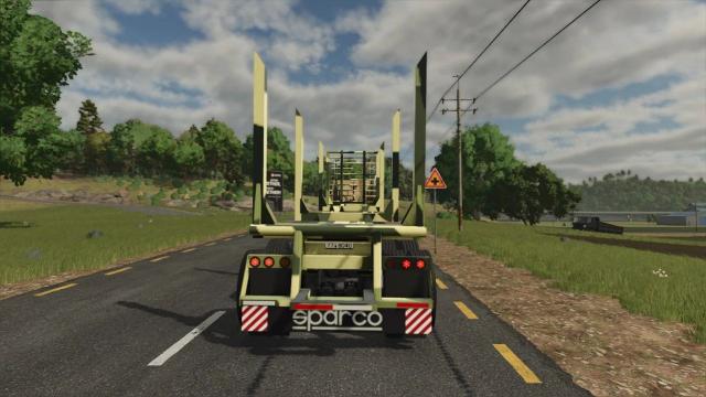 FT40 Wood Trailer for Farming Simulator 25