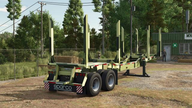FT40 Wood Trailer for Farming Simulator 25