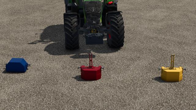 Fendt Weight 870Kg