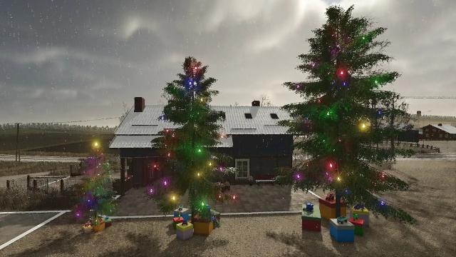 Christmas tree package