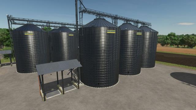 Multifrucht-Silos для Farming Simulator 25