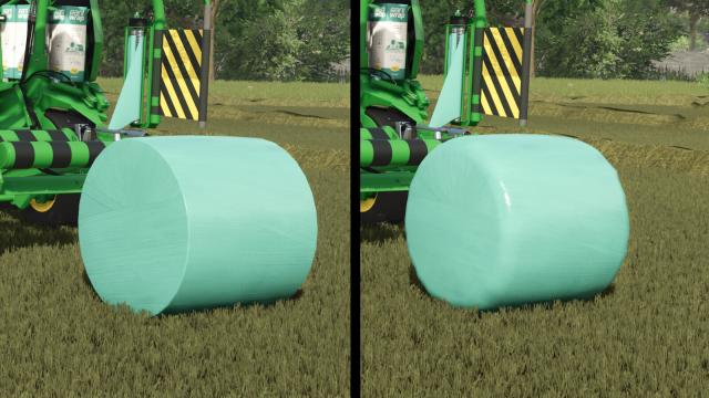 Rounder Wrapped Round Bales для Farming Simulator 25