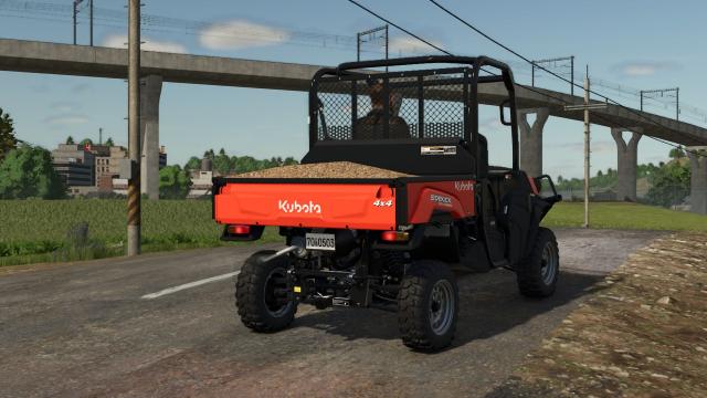 Kubota Sidekick 4000L Unreal Capacity for Farming Simulator 25