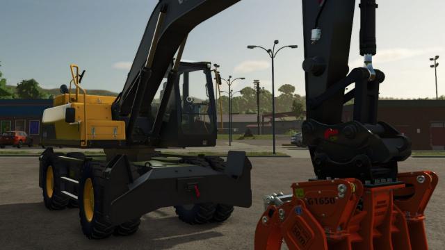 Volvo EW210D для Farming Simulator 25