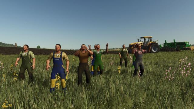 Fan Camp placeable animated для Farming Simulator 25