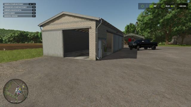 18 x 7 Meters Garage для Farming Simulator 25