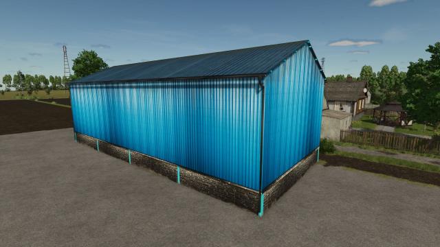 Better Bales Shed (5500 bales) for Farming Simulator 25