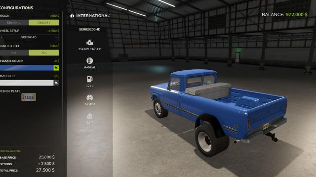 International Series 200 HD for Farming Simulator 25