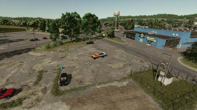 Empty Riverbend Springs для Farming Simulator 25