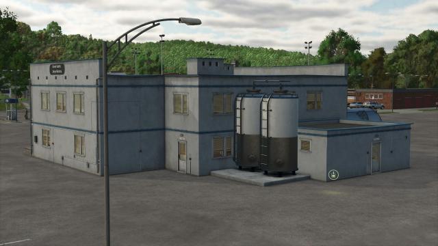 Diesel manufacturing plant для Farming Simulator 25