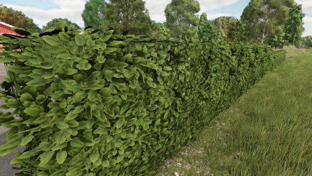 Placeable hedges for Farming Simulator 25