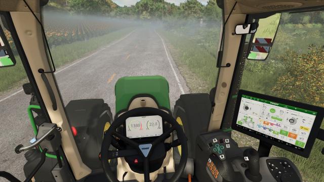 Fendt Vario 700 (Wide/colored tires) для Farming Simulator 25