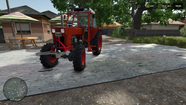 Universal 650 Trapez Forest для Farming Simulator 25