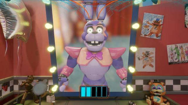 DAZassassin100's GlamRock Bonnie для FNAF Security Breach