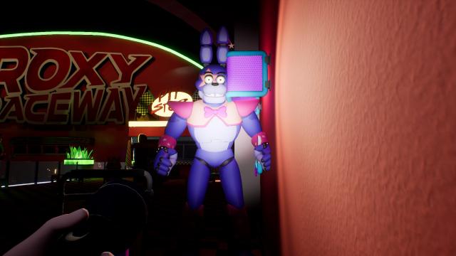 DAZassassin100's GlamRock Bonnie для FNAF Security Breach
