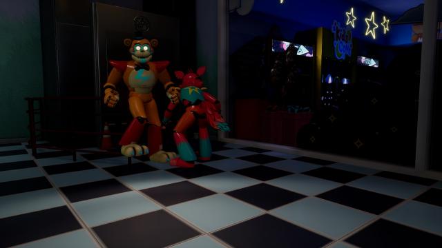 DAZassassin100's Glamrock Foxy for FNAF Security Breach