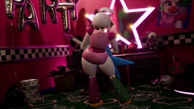 Большая Чика / Bigger Chica для FNAF Security Breach