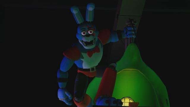 -     Glamrock Bonnie over Monty for FNAF Security Breach