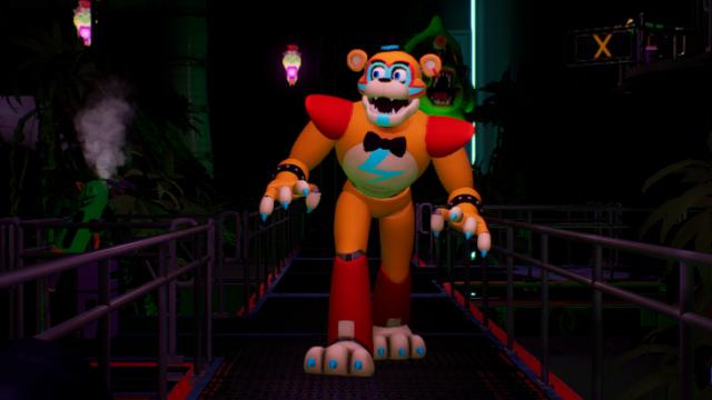 Monty over Freddy for FNAF Security Breach