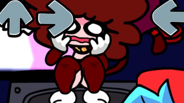 Kid Isabey (OC) Over GF! for Friday Night Funkin
