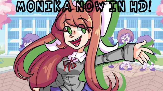 HD Моника вместо папочки  / HD Monika over Dad
