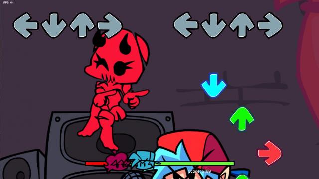 GF skeleton for Friday Night Funkin