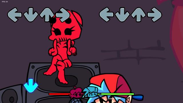GF skeleton for Friday Night Funkin