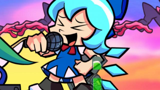 Cirno over boyfriend for Friday Night Funkin