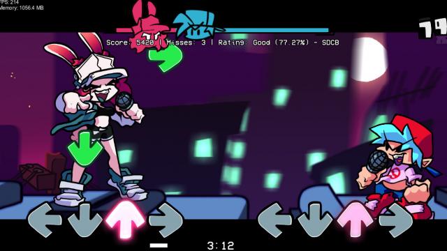 Graffiti Groovin'| V.S. Skarlet Bunny для Friday Night Funkin