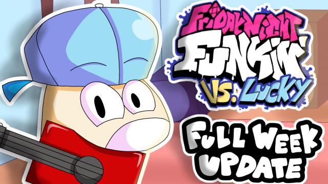 Против счастливчика / Friday Night Funkin' VS Lucky Boy