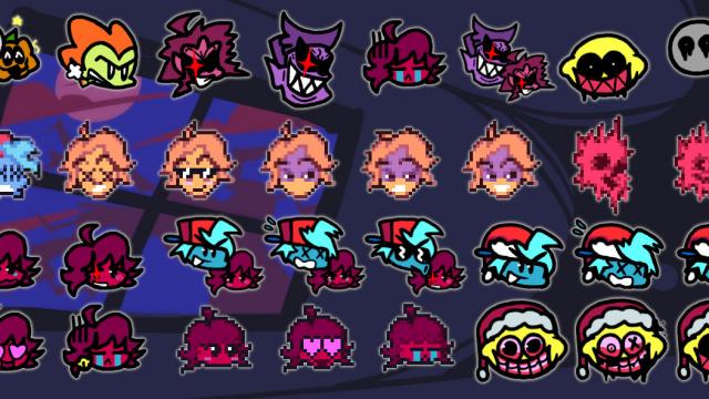 Icons Redrawn for Friday Night Funkin