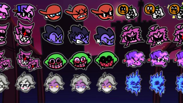Icons Redrawn for Friday Night Funkin