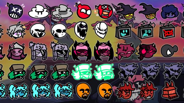 Icons Redrawn for Friday Night Funkin