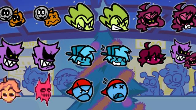 Icons Redrawn for Friday Night Funkin