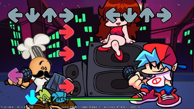 Papa's Funkeria - Papa Louie over Pico for Friday Night Funkin