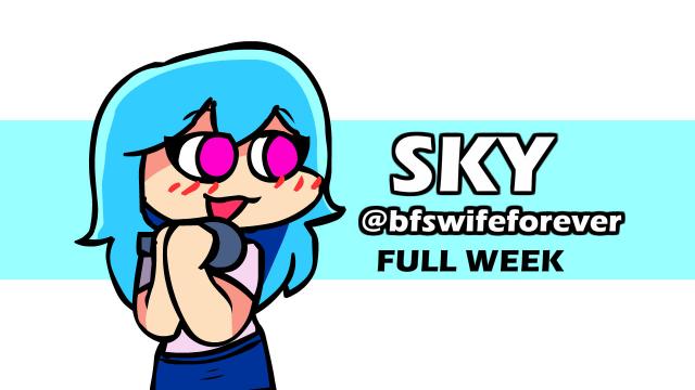 Против Скай (полноценная неделя) / vs Sky (bfswifeforever) для Friday Night Funkin