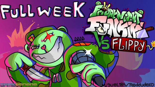 Против Флиппи / vs Flippy (FULL WEEK)
