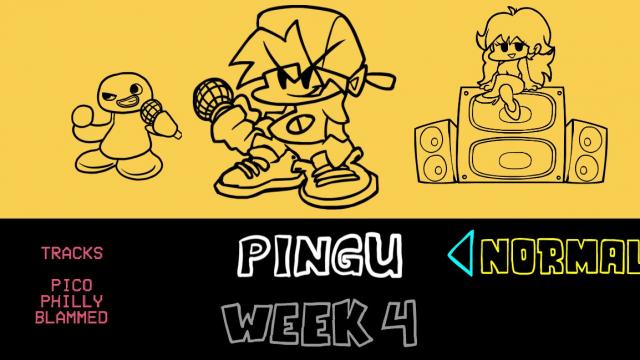 Pingu Mod (Pico Skin and Game Overhaul) for Friday Night Funkin