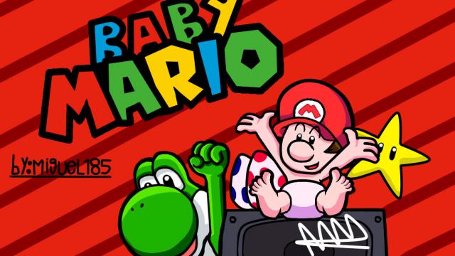baby mario over GF