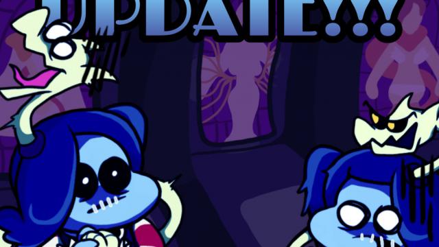 Сквигли / Squigly from skullgirls для Friday Night Funkin