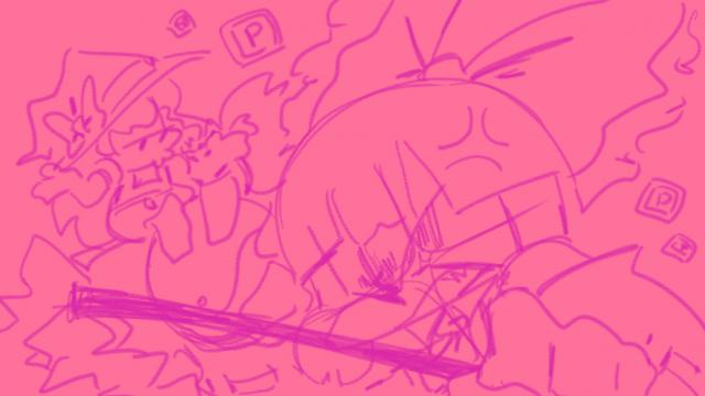 Reimu Hakurei over Pico for Friday Night Funkin