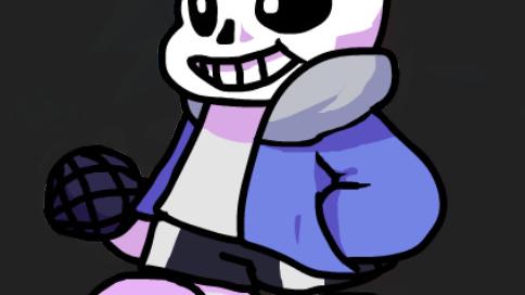Играбельный Санс с вокалом / Playable Sans! (w/ Vocals) для Friday Night Funkin