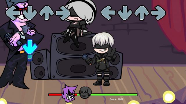 9S    9S Over BF Friday Night Funkin' Mod for Friday Night Funkin