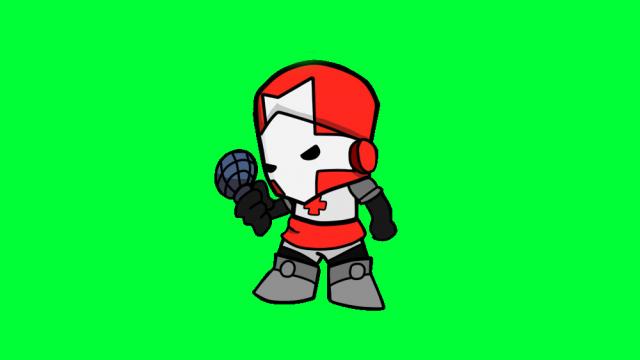 Castle Crashers Knights Skins Mod для Friday Night Funkin