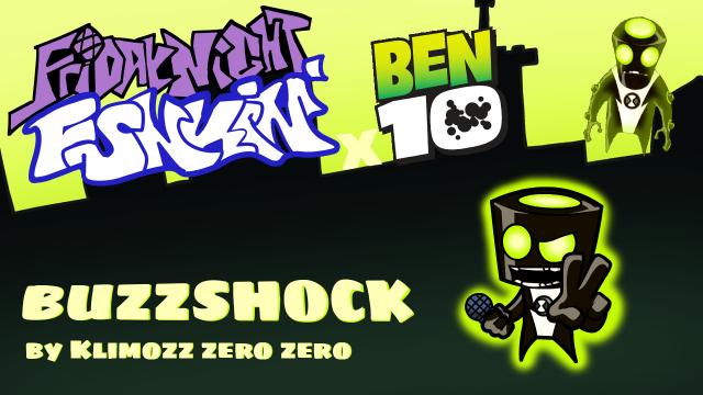 Базшок вместо Бойфренда / Buzzshock Over BF [Ben 10/FNF Mod]